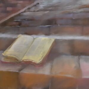 Kiolvasva (pasztell) 50x70 cm